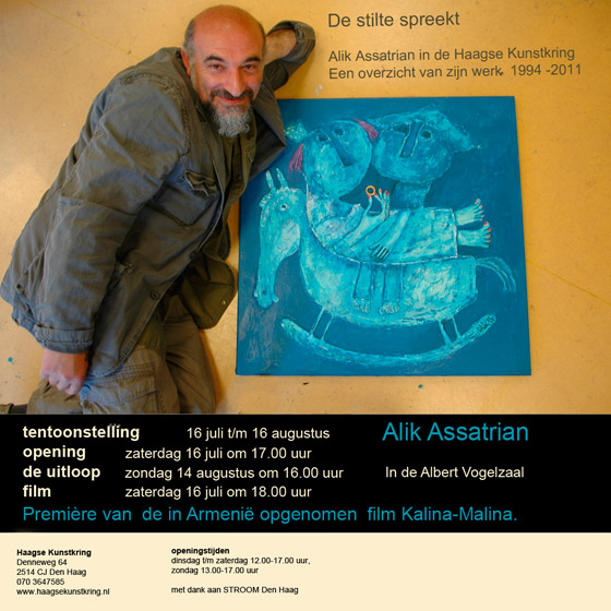 Overzichtstentoonstelling Alik Assatrian in de Haagse Kunstkring